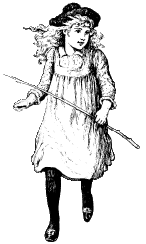 Girl With Stick